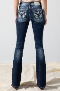 Angel Wing Bootcut Jeans sold by Miss Me