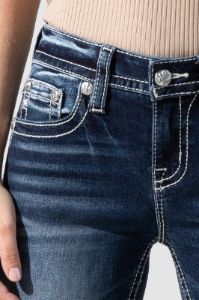 Angel Wing Bootcut Jeans sold by Miss Me