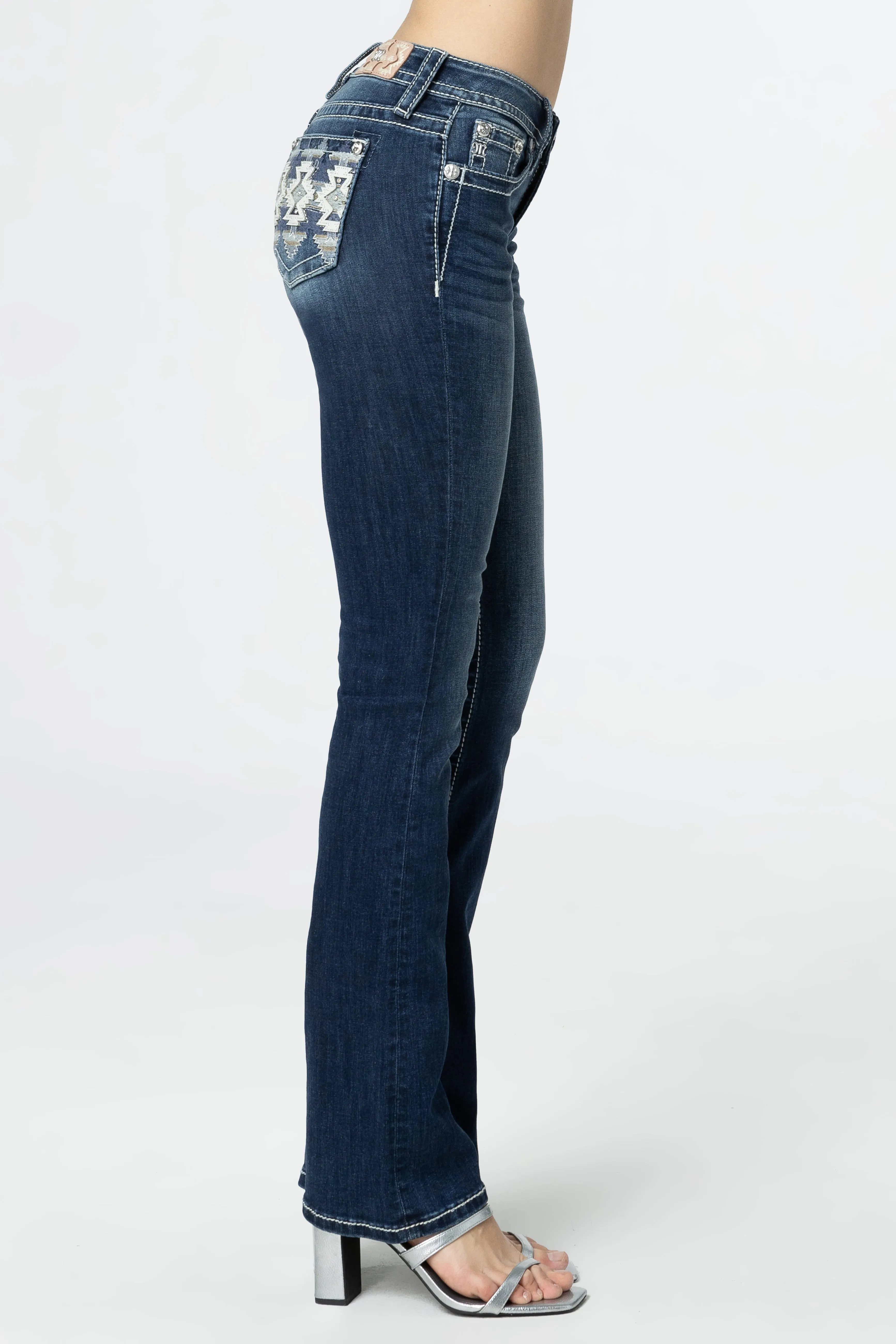 Aztec Haze Bootcut Jeans sold by Miss Me product image thumbnail 3