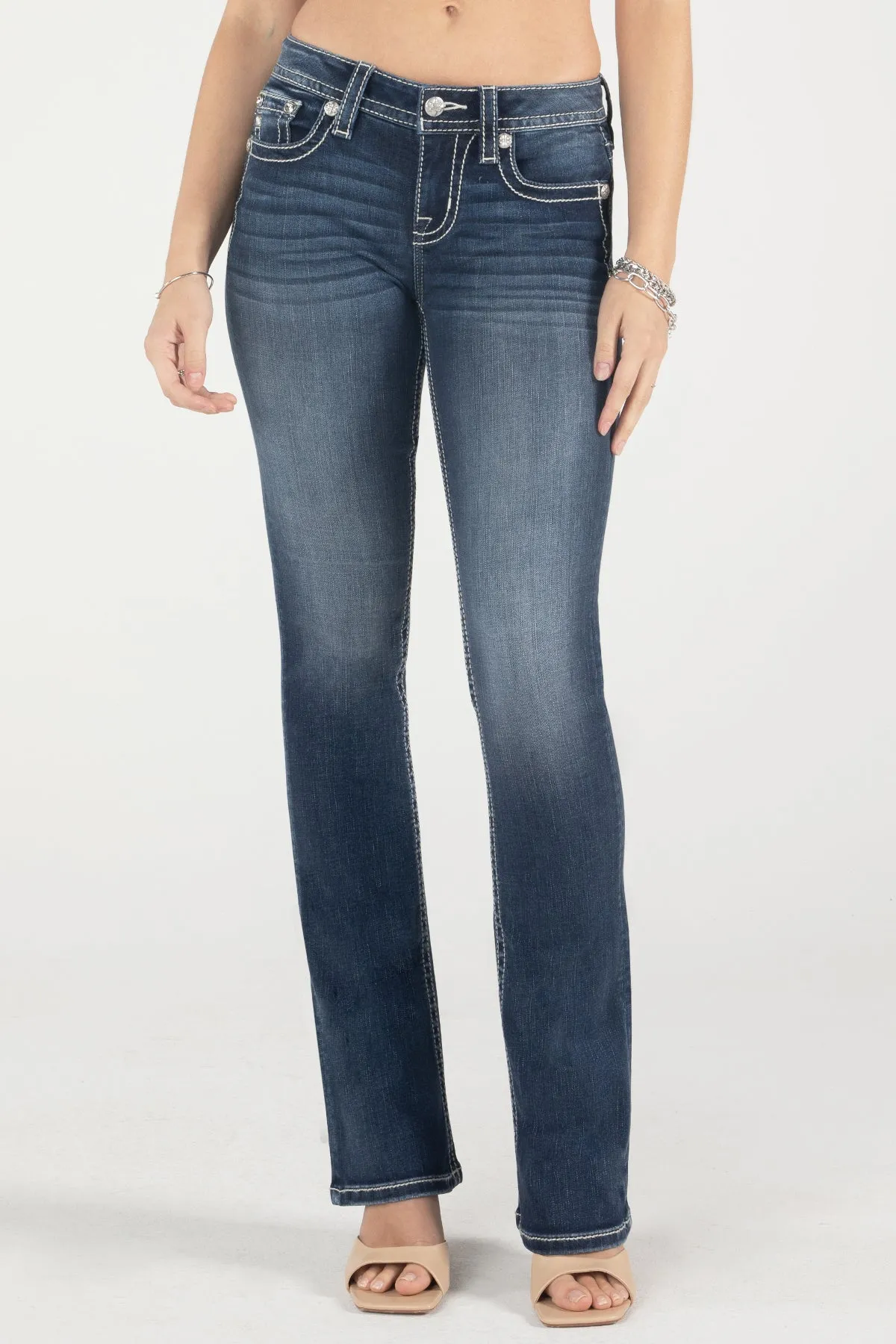 Autumn Longhorn Bootcut Jeans sold by Miss Me product image thumbnail 2
