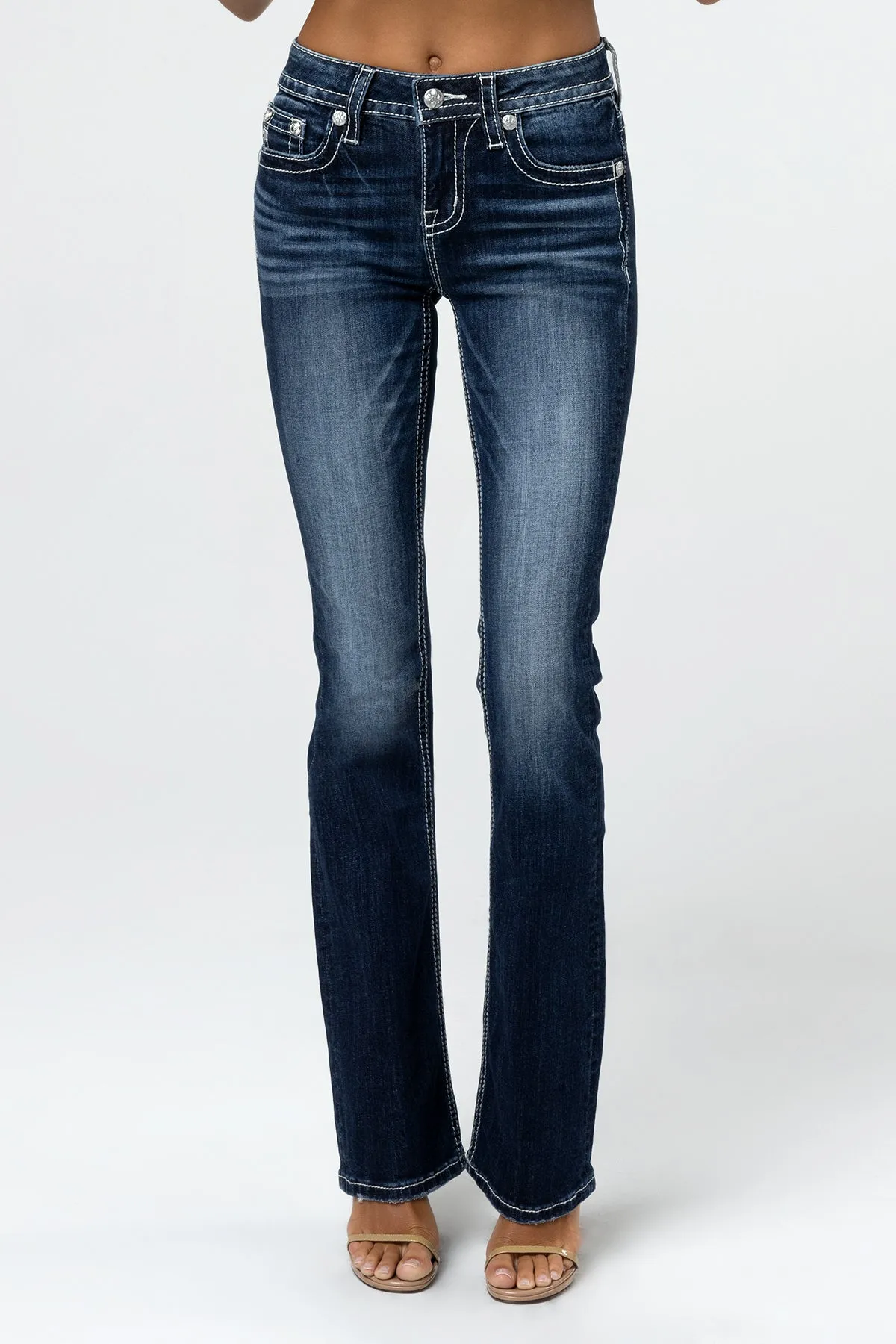 Lana Cross Bootcut Jeans sold by Miss Me product image thumbnail 3