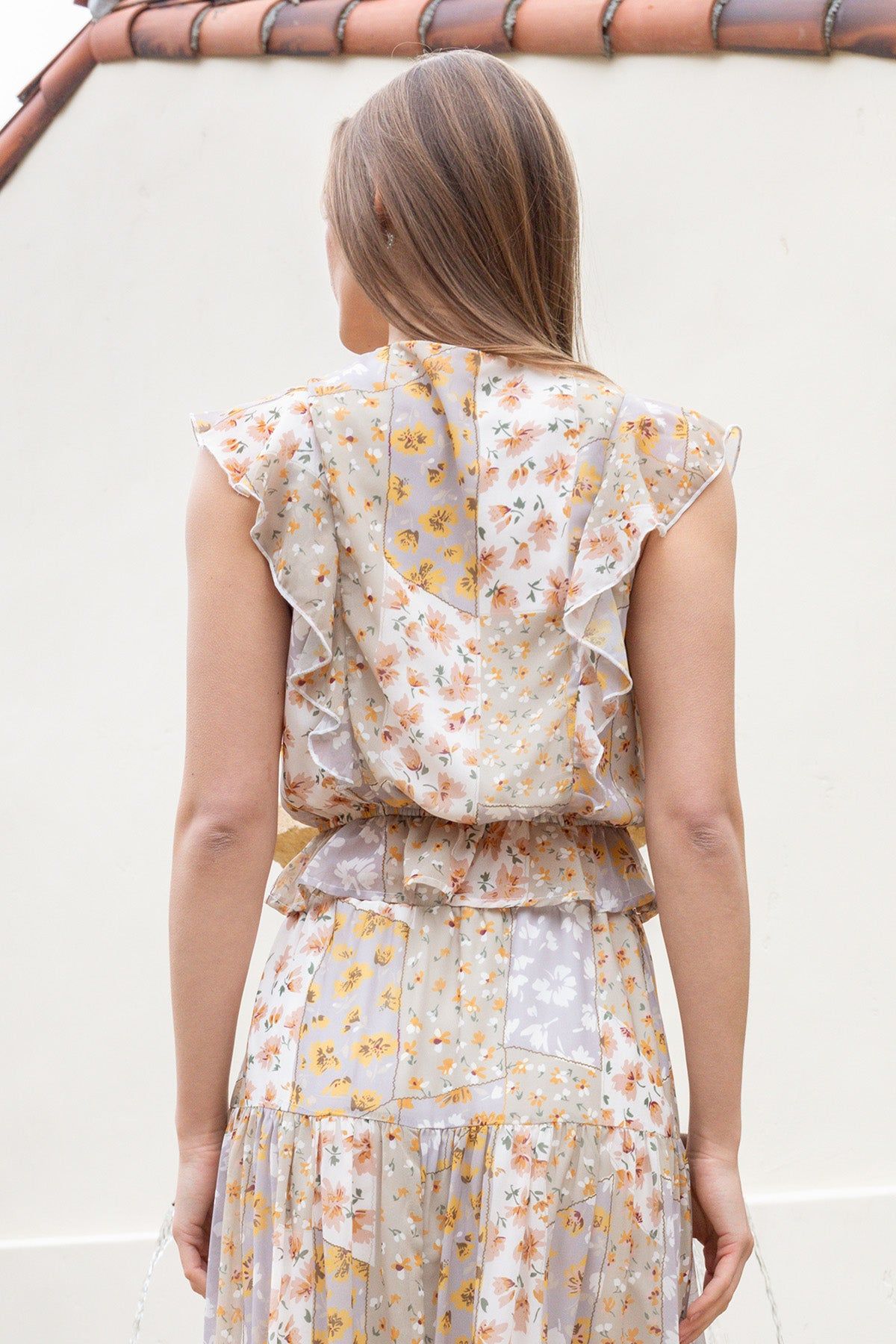 Multi Floral Printed Cropped Top sold by Miss Me product image thumbnail 2