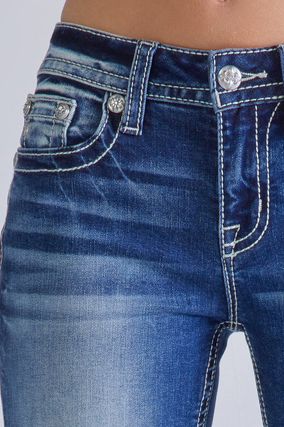 Blooming Cross Bootcut Jeans sold by Miss Me product image thumbnail 5