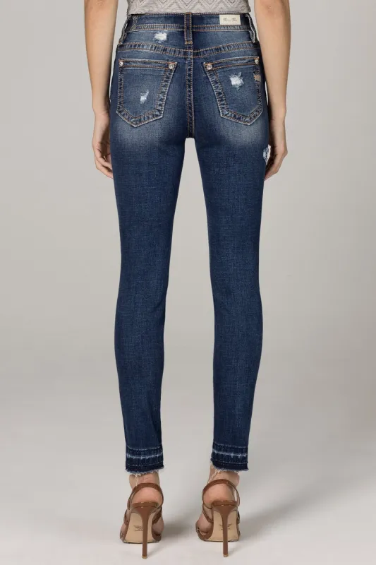Torn High Rise Skinny Jean sold by Miss Me