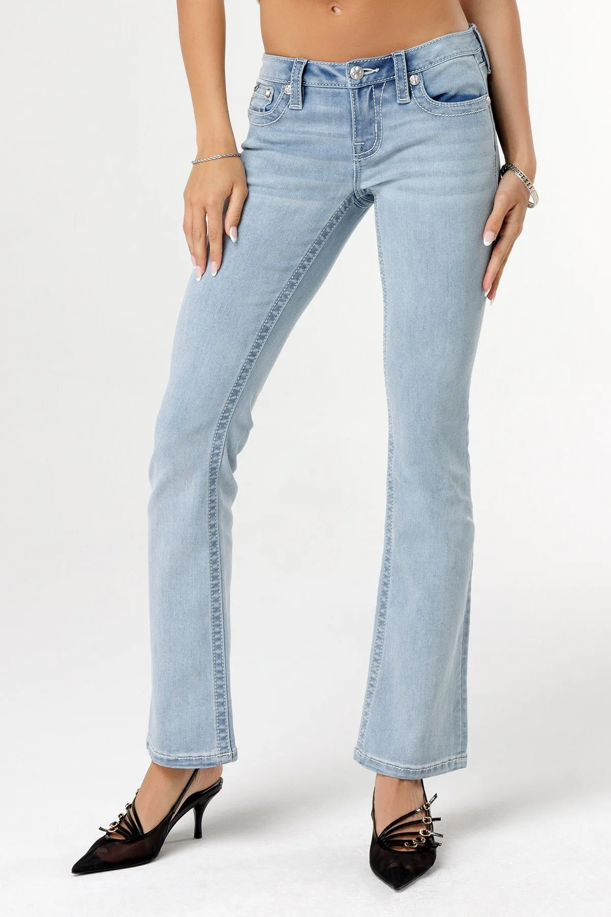 Ethereal Wings Bootcut Jeans sold by Miss Me product image thumbnail 2