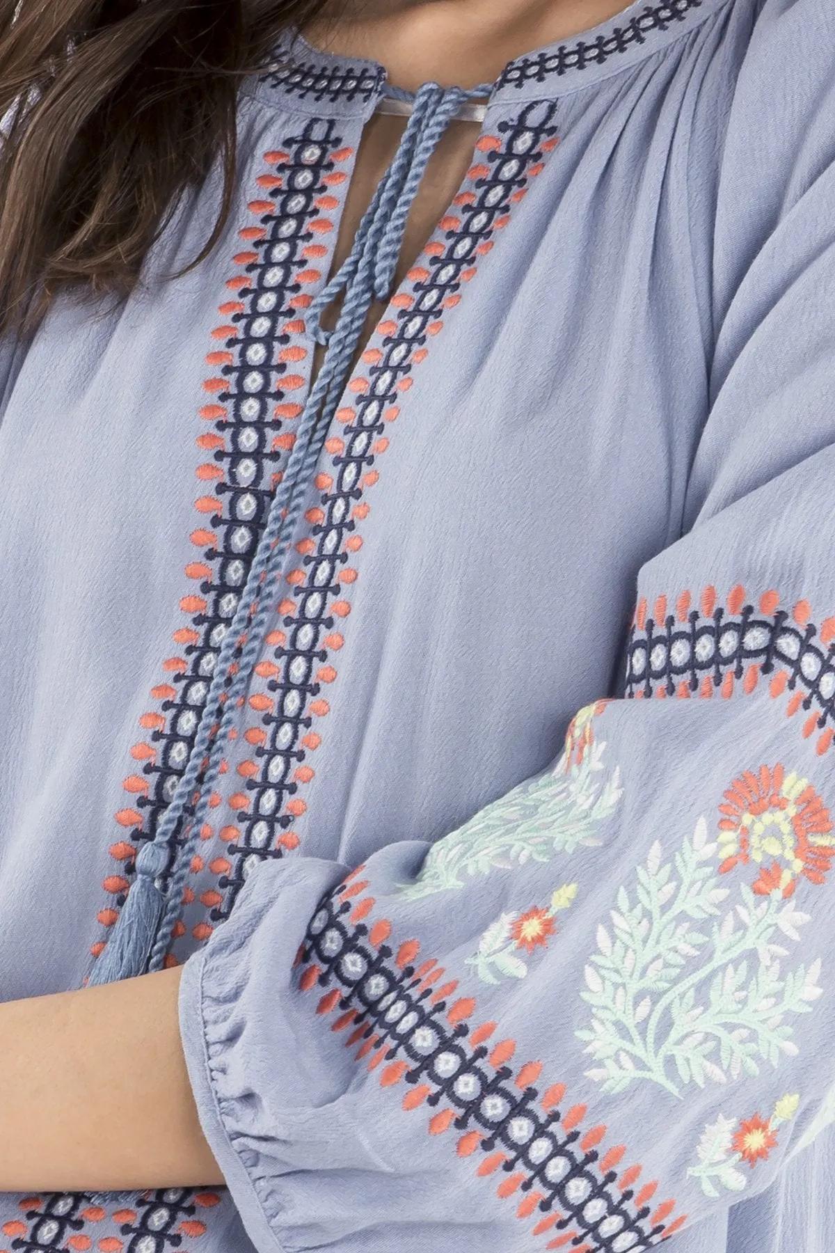 Blue Belle Top sold by Miss Me product image thumbnail 5