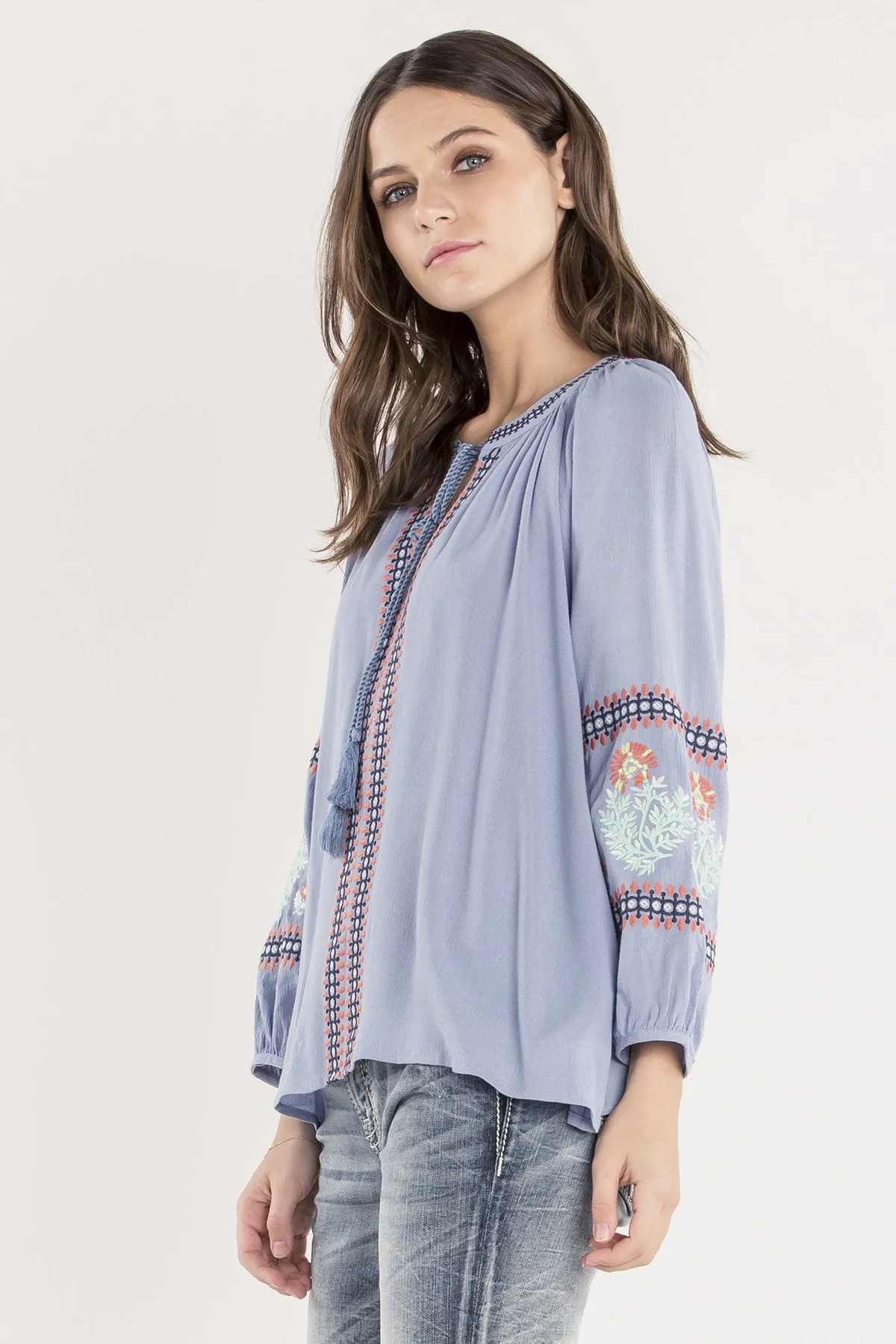 Blue Belle Top sold by Miss Me product image thumbnail 2