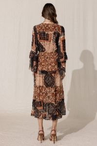 Multi Floral Maxi Dress sold by Miss Me