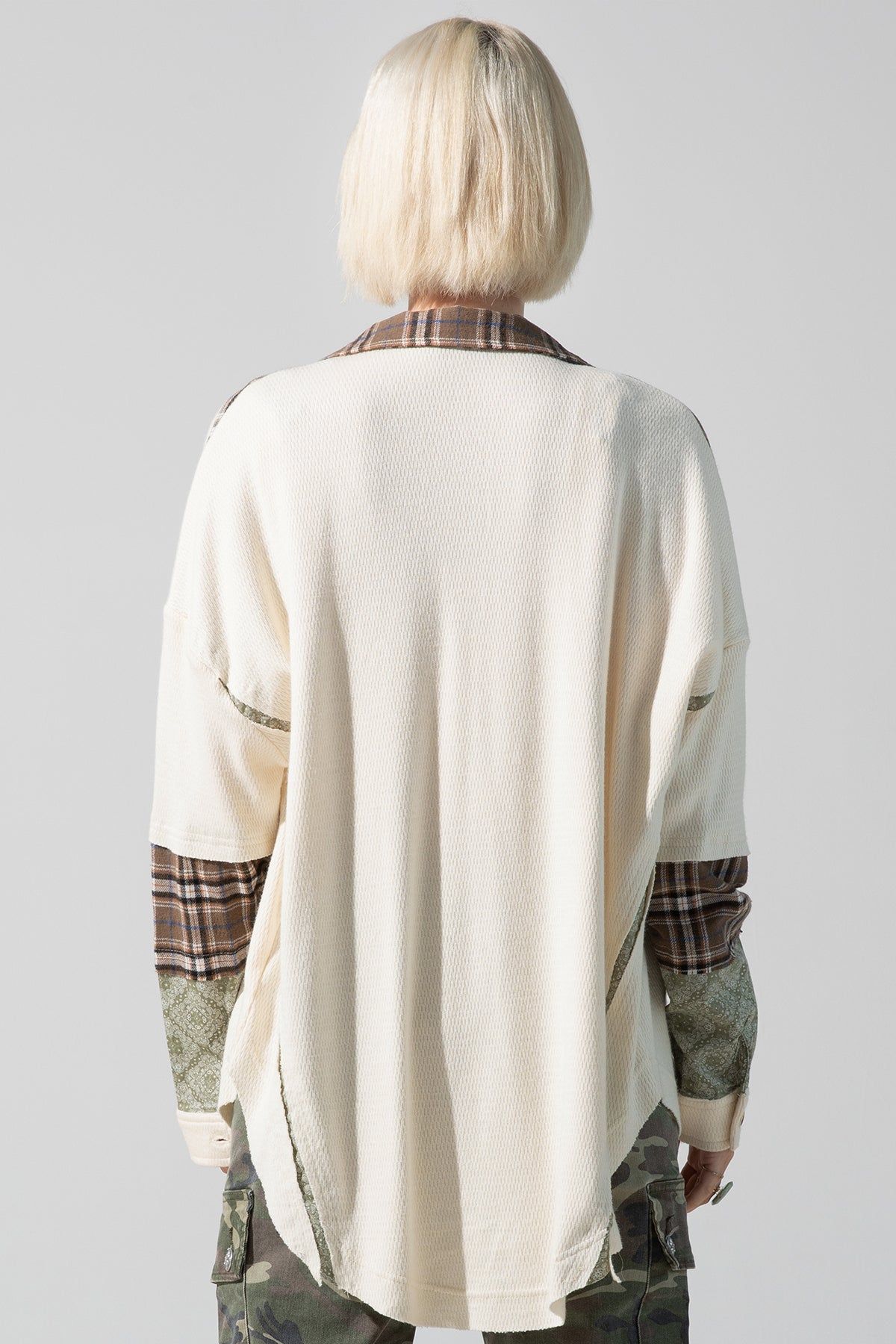 Oversized Button Down Shirt sold by Miss Me product image thumbnail 2