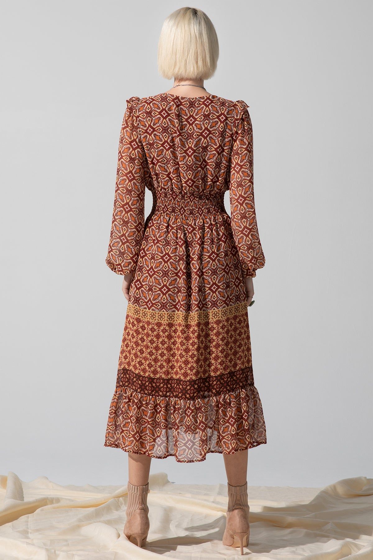 Ikat Print Dress sold by Miss Me product image thumbnail 2