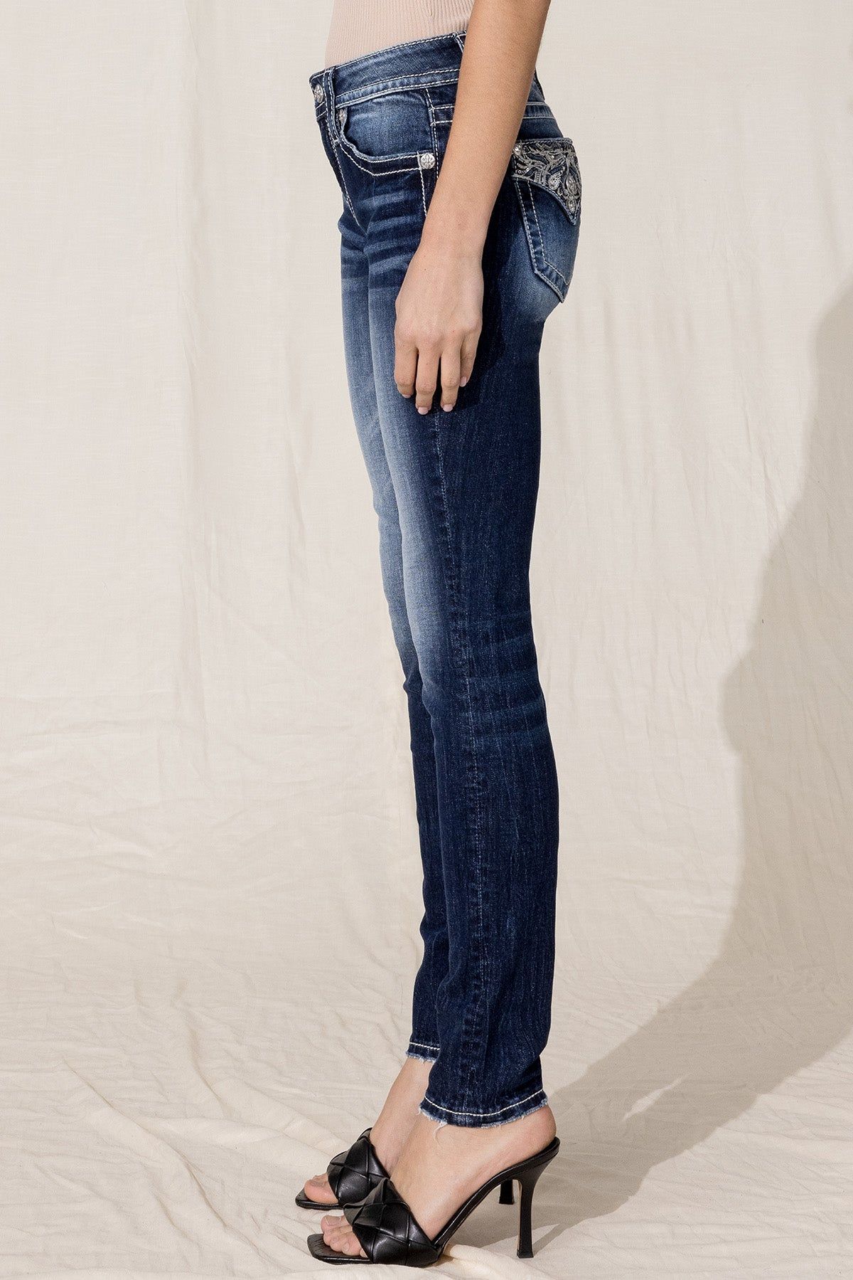 Proud Paisley Skinny Jean sold by Miss Me product image thumbnail 3