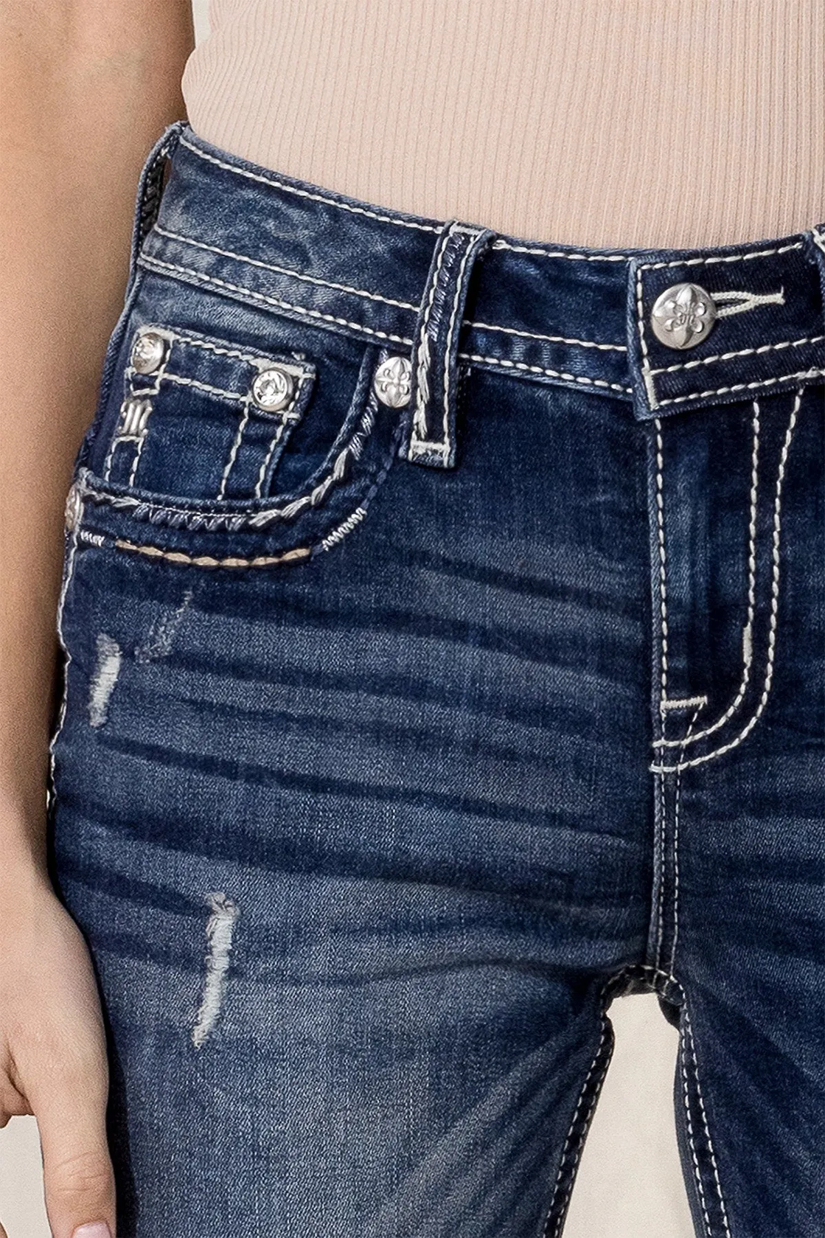 Always Right Bootcut Jeans sold by Miss Me product image thumbnail 5