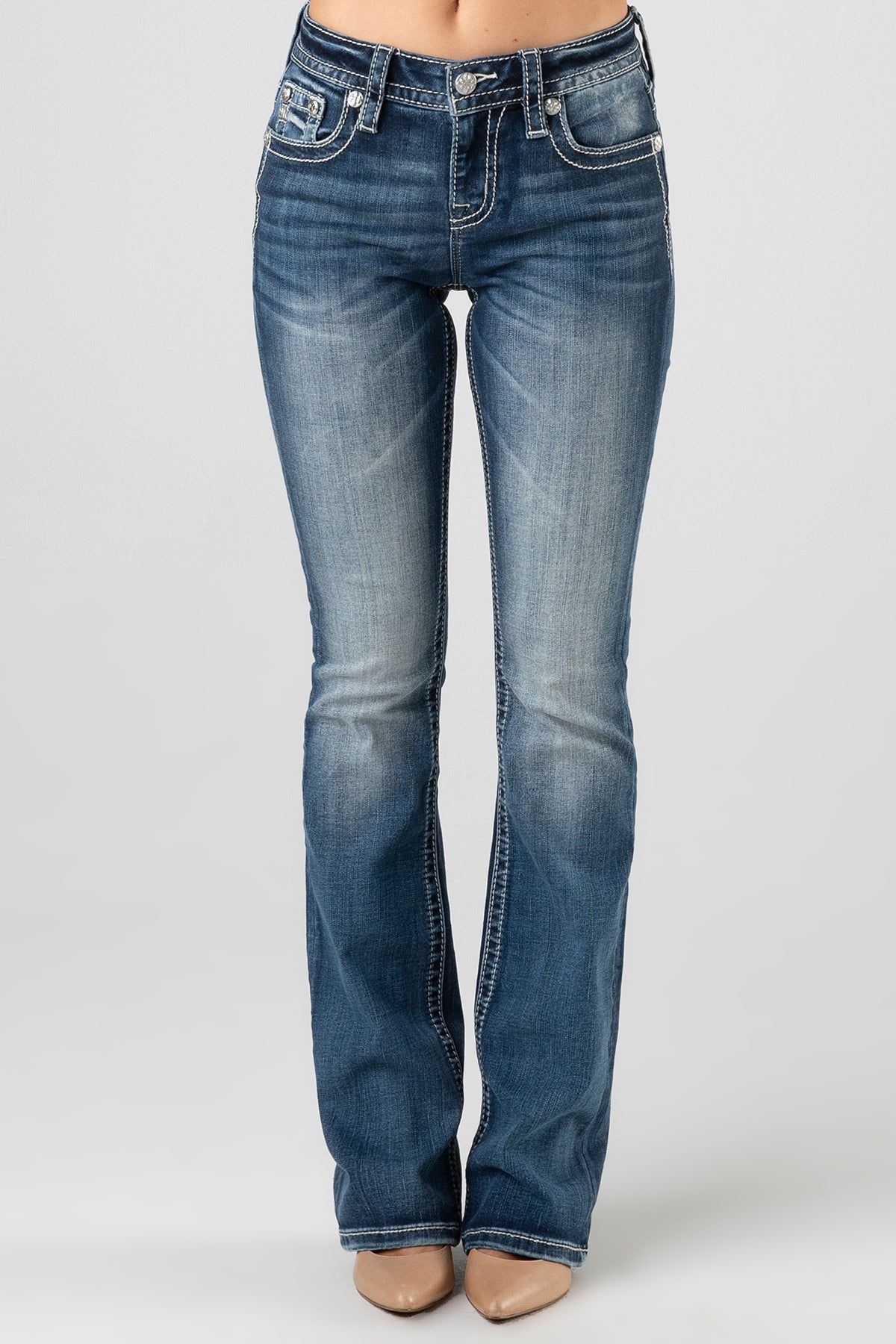 Winged Independence Bootcut Jeans sold by Miss Me product image thumbnail 2