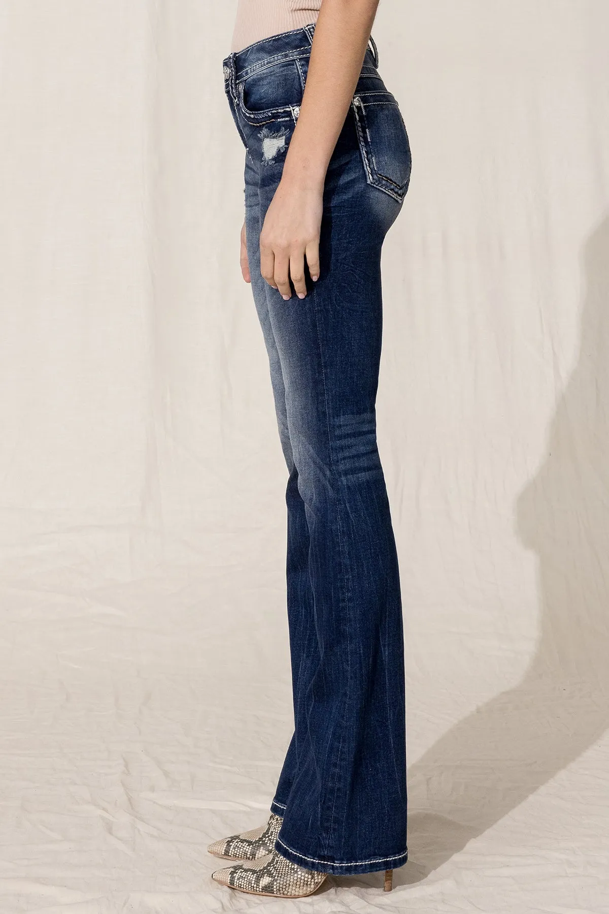 Always Right Bootcut Jeans sold by Miss Me product image thumbnail 4