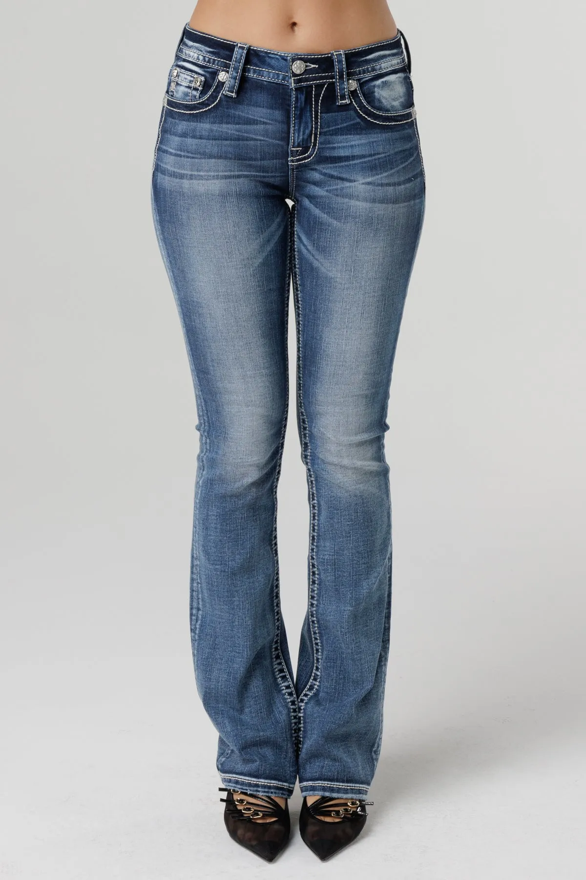 Americana Paisley Bootcut Jeans sold by Miss Me product image thumbnail 3