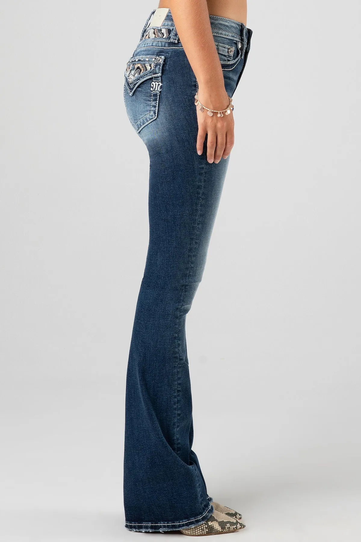Geo Stone Bootcut Jeans sold by Miss Me product image thumbnail 3