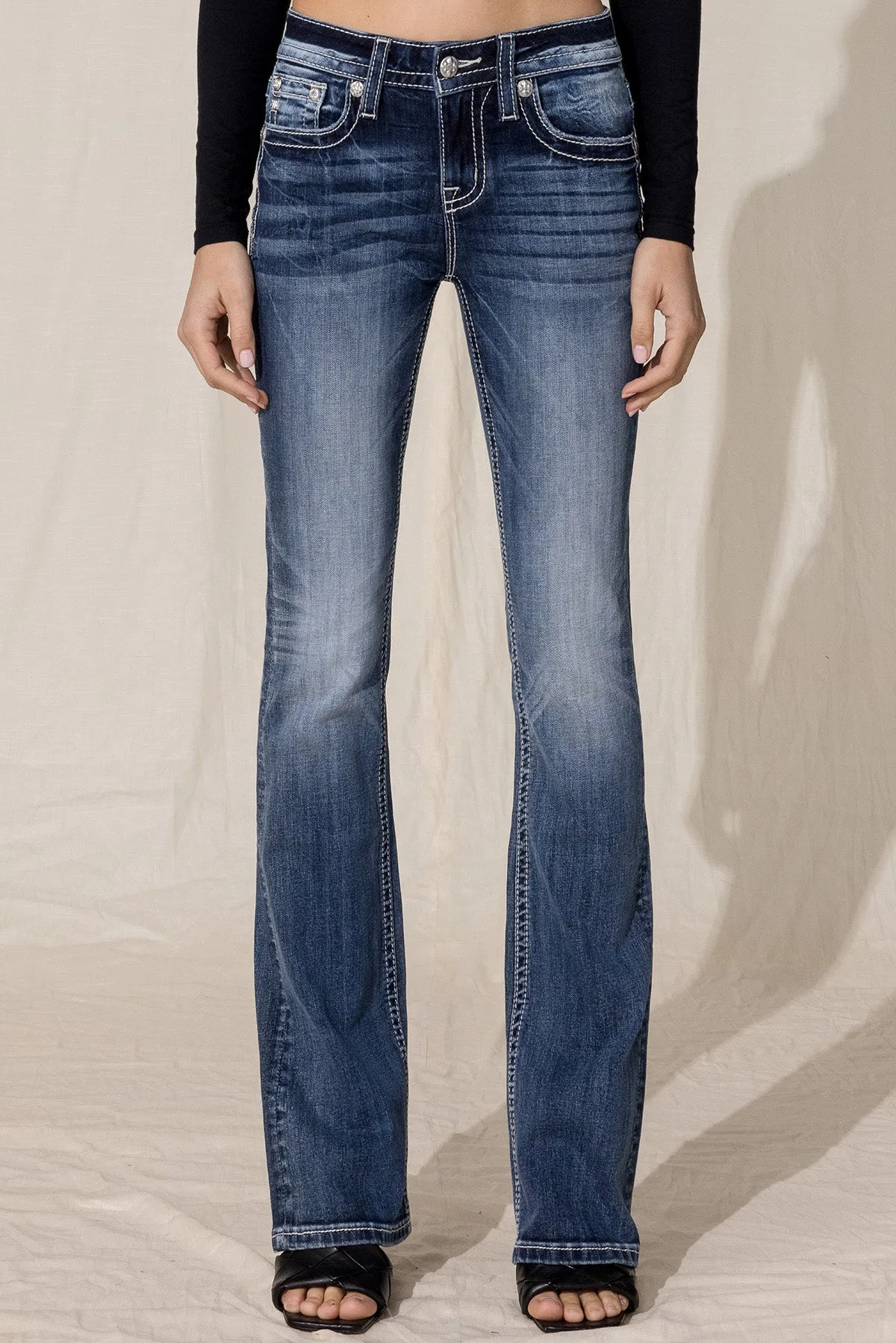 A Classic M Bootcut Jeans sold by Miss Me product image thumbnail 3