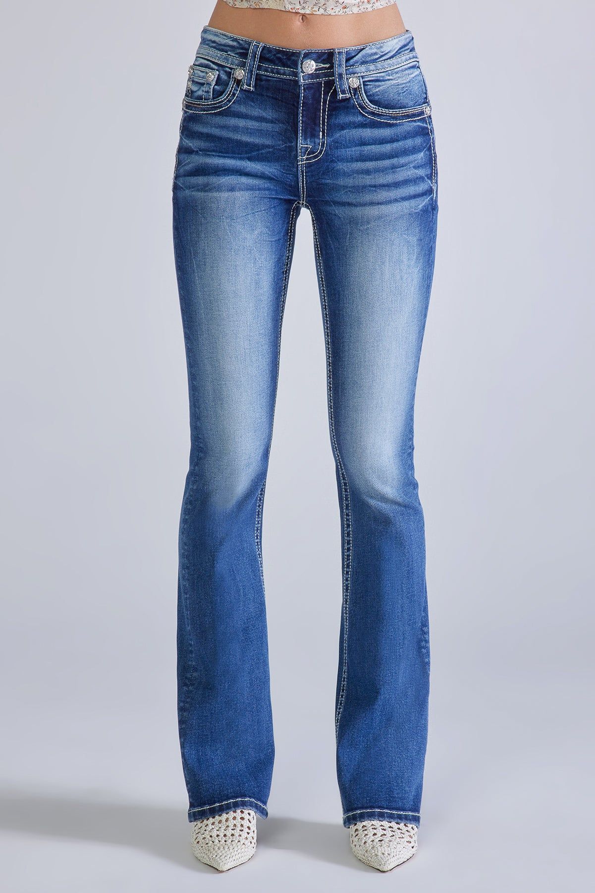 Aztec Goddess Bootcut Jeans sold by Miss Me product image thumbnail 4