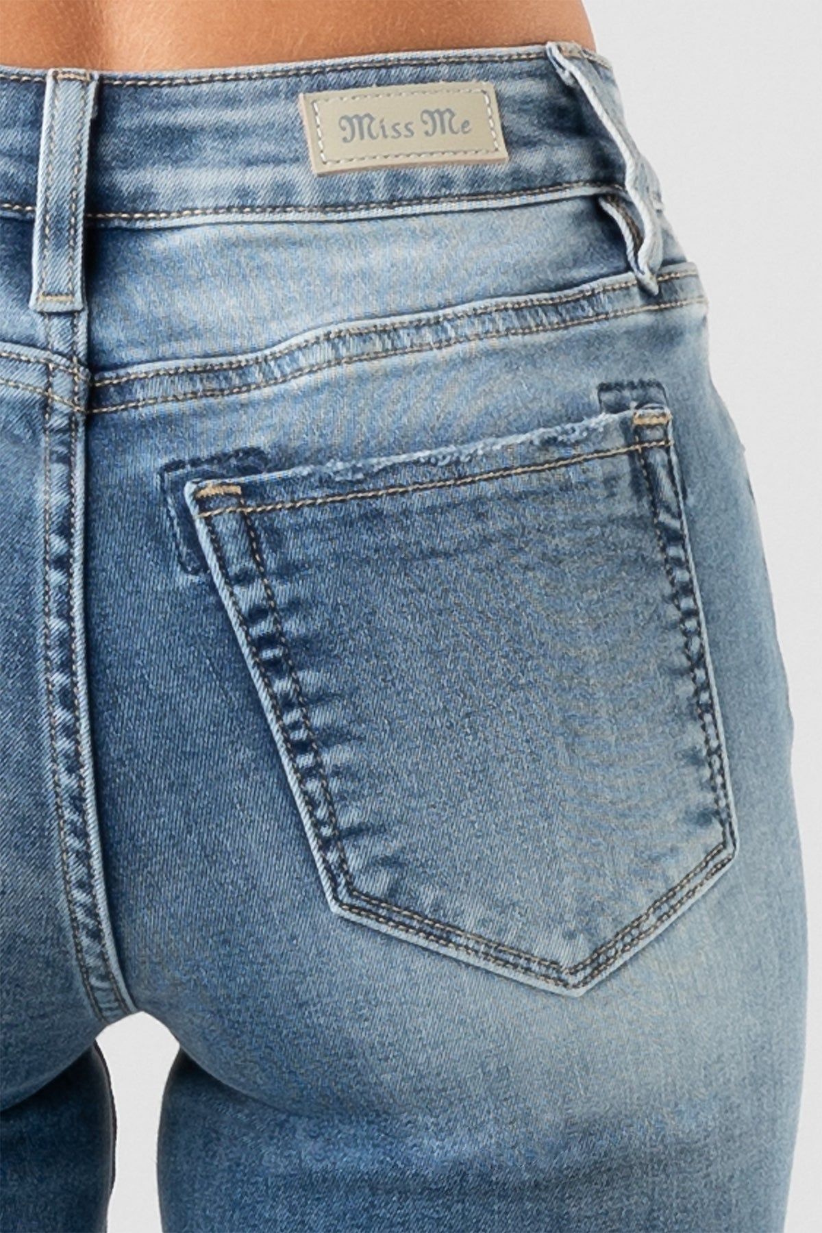 So Fly High Rise Bootcut Jeans sold by Miss Me product image thumbnail 4