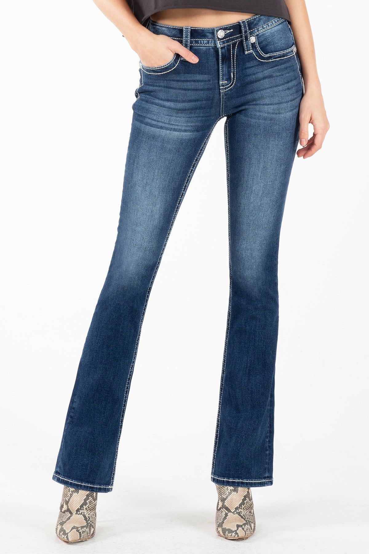 Rodeo Star Bootcut Jeans sold by Miss Me product image thumbnail 3