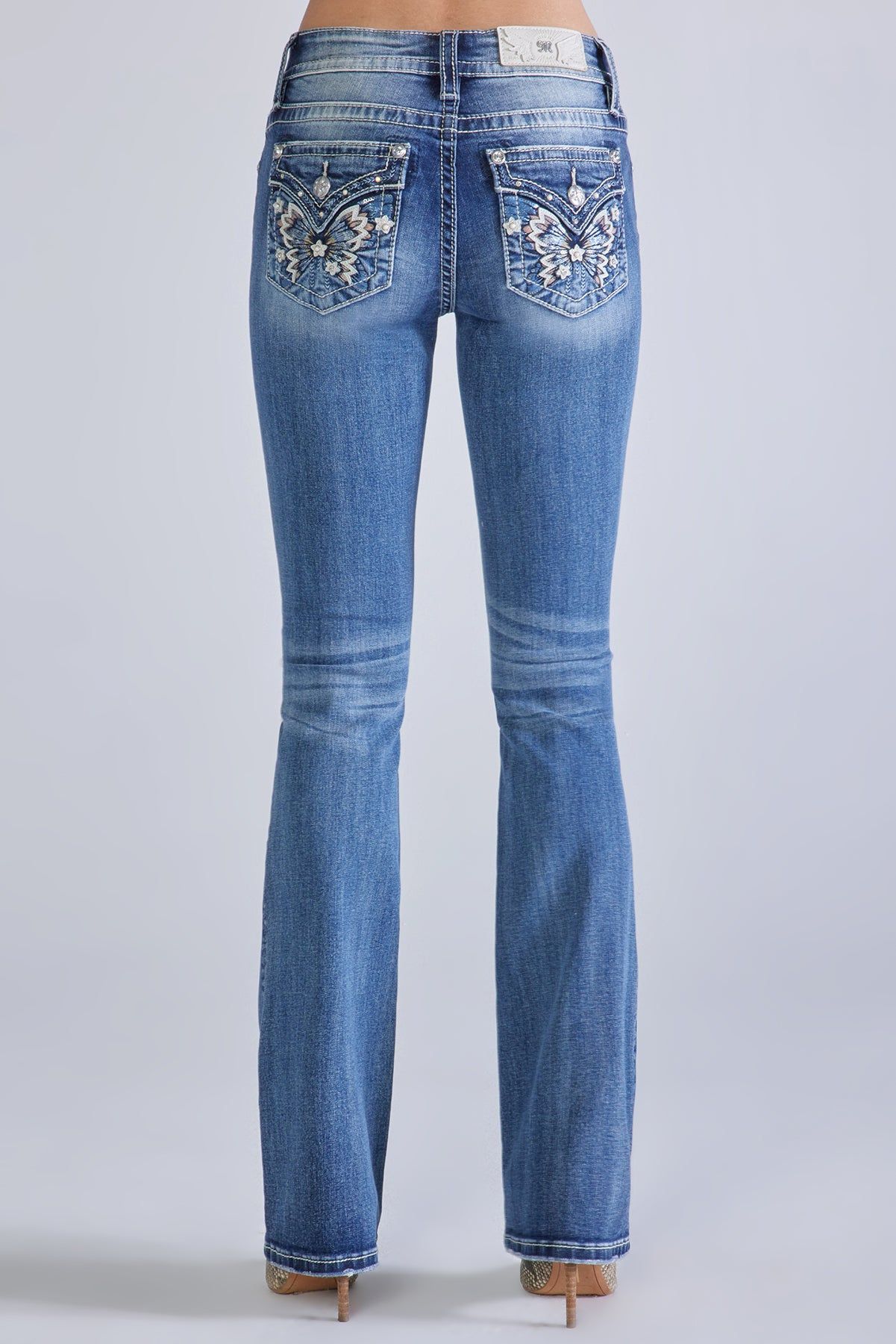 Floral Wing Bootcut Jeans sold by Miss Me