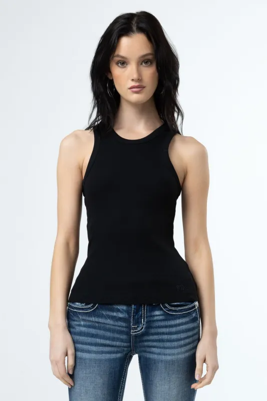Everyday Seam Racerback Tank sold by Miss Me