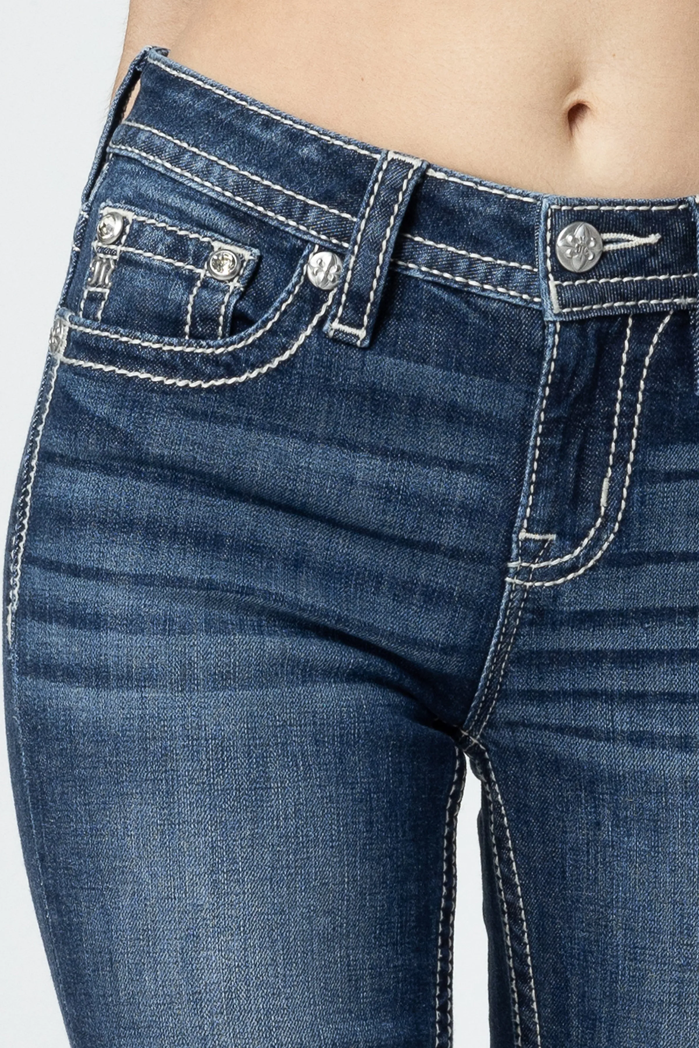 Floral Scene Bootcut Jeans sold by Miss Me product image thumbnail 5