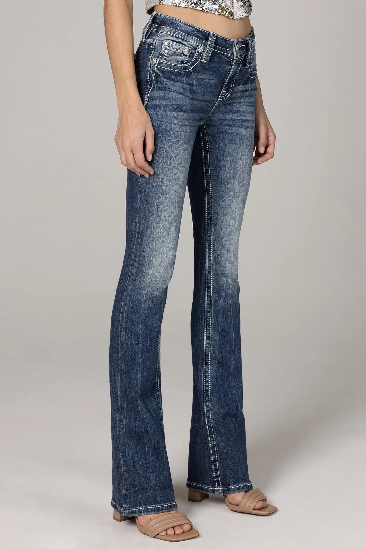 Golden Wing Bootcut Jeans sold by Miss Me product image thumbnail 5