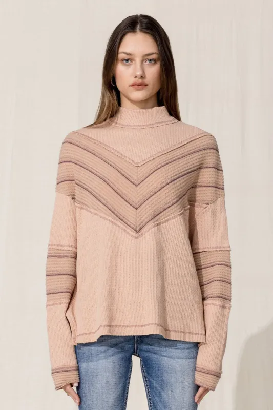 Chevron Design Top sold by Miss Me