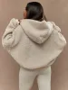 Fall/Winter Warm Color Block "22" Number Fleece Oversized Hoodie For Cold Weather,Long Sleeve Tops sold by Missguided