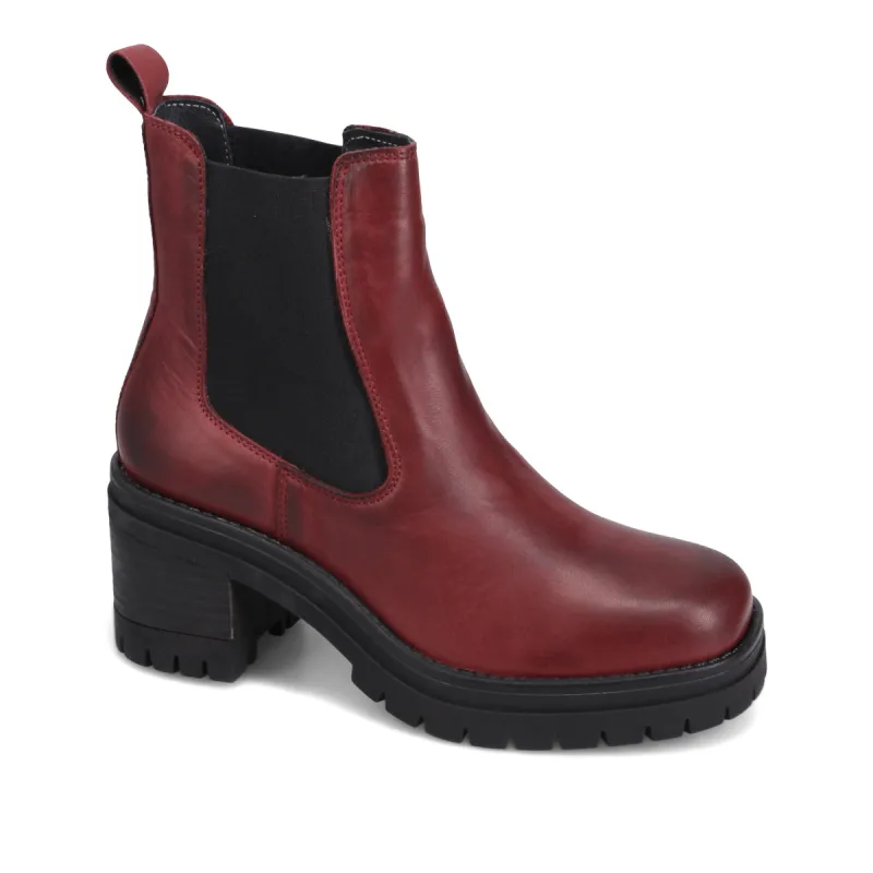 Ritzy Heeled Boot sold by Miz Mooz