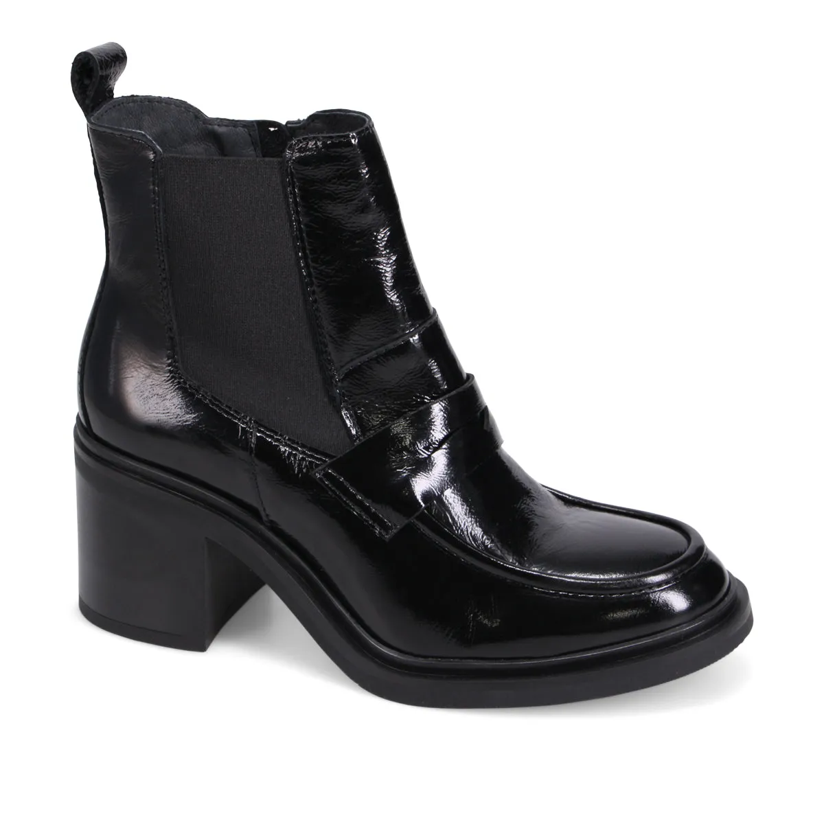 Dorrian Patent Heeled Boot sold by Miz Mooz product image thumbnail 2