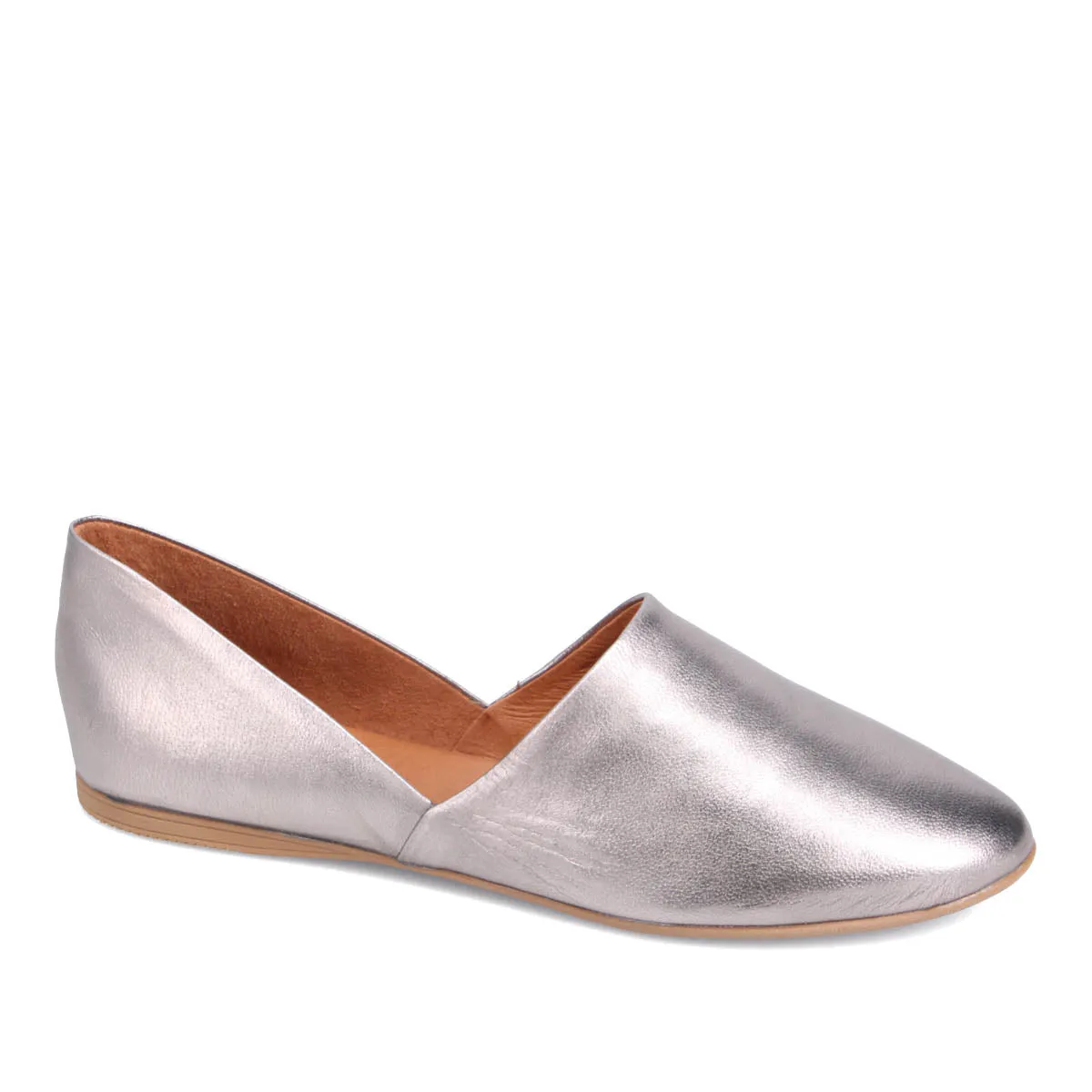 Kimmy Metallic Flat sold by Miz Mooz