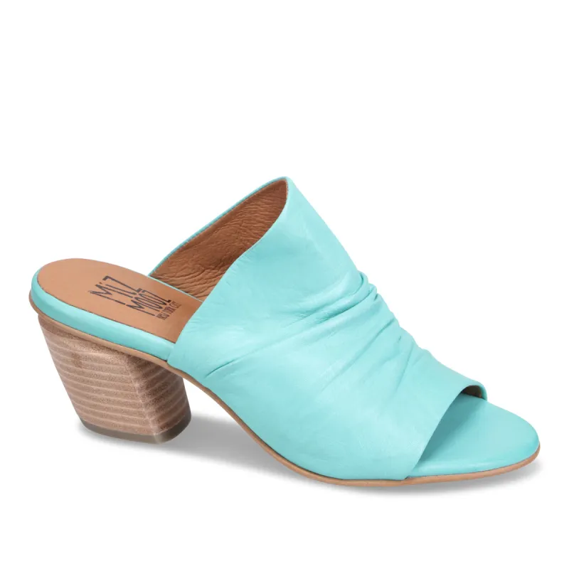 Ainsely Heeled Slide II sold by Miz Mooz