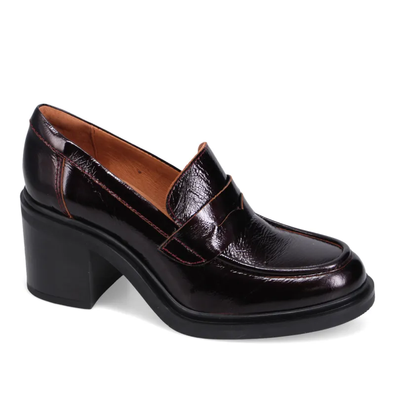 Day Patent Heeled Loafer sold by Miz Mooz