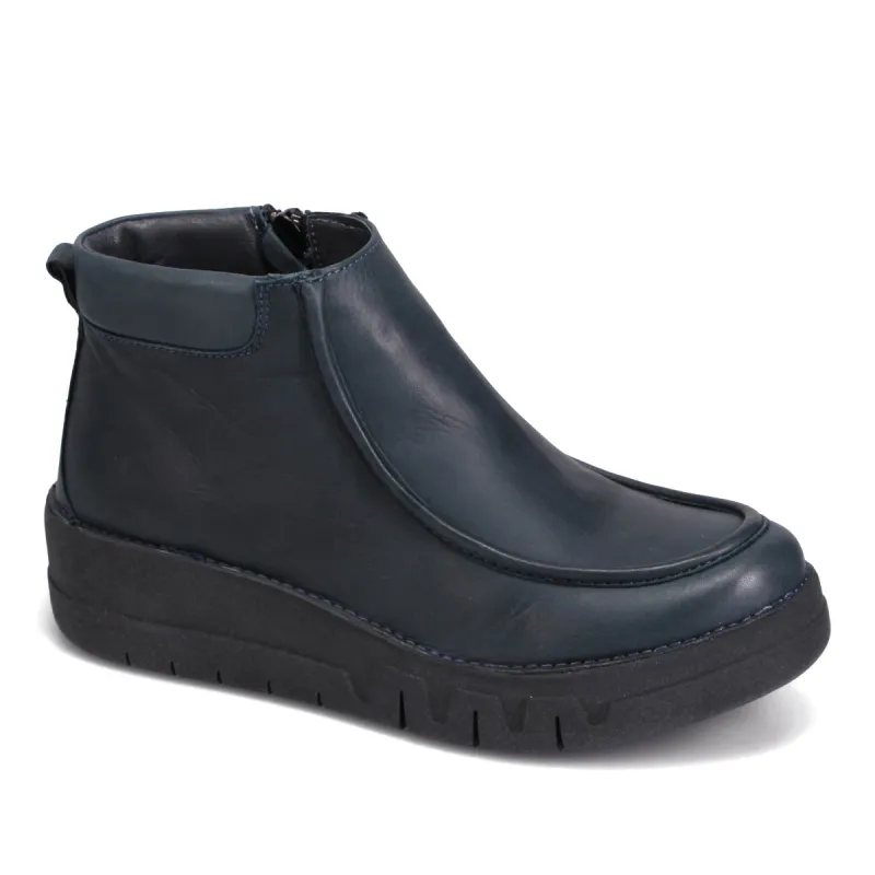 Luce Wedge Bootie sold by Miz Mooz