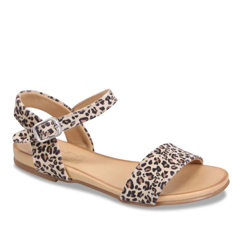 Tilda Leopard Sandal made by Miz Mooz