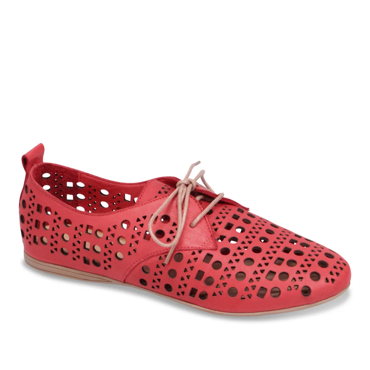 Kendall Lace-Up Flat sold by Miz Mooz