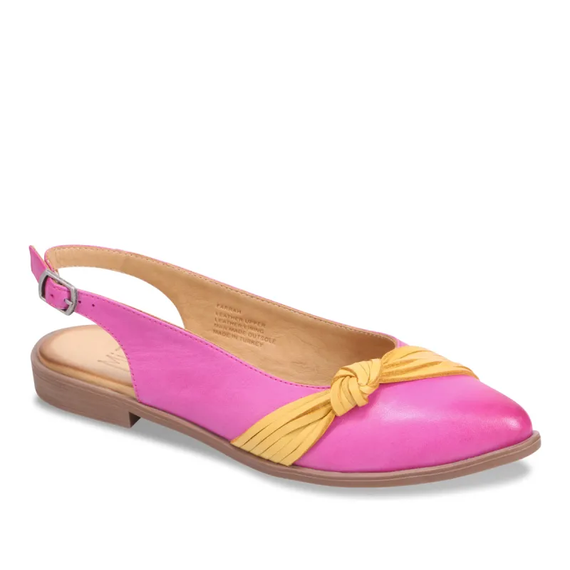 Farrah Slingback Flat made by Miz Mooz