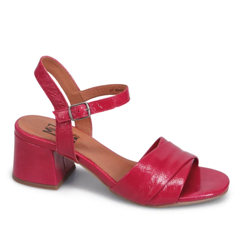 Bela Patent Heeled Sandal sold by Miz Mooz