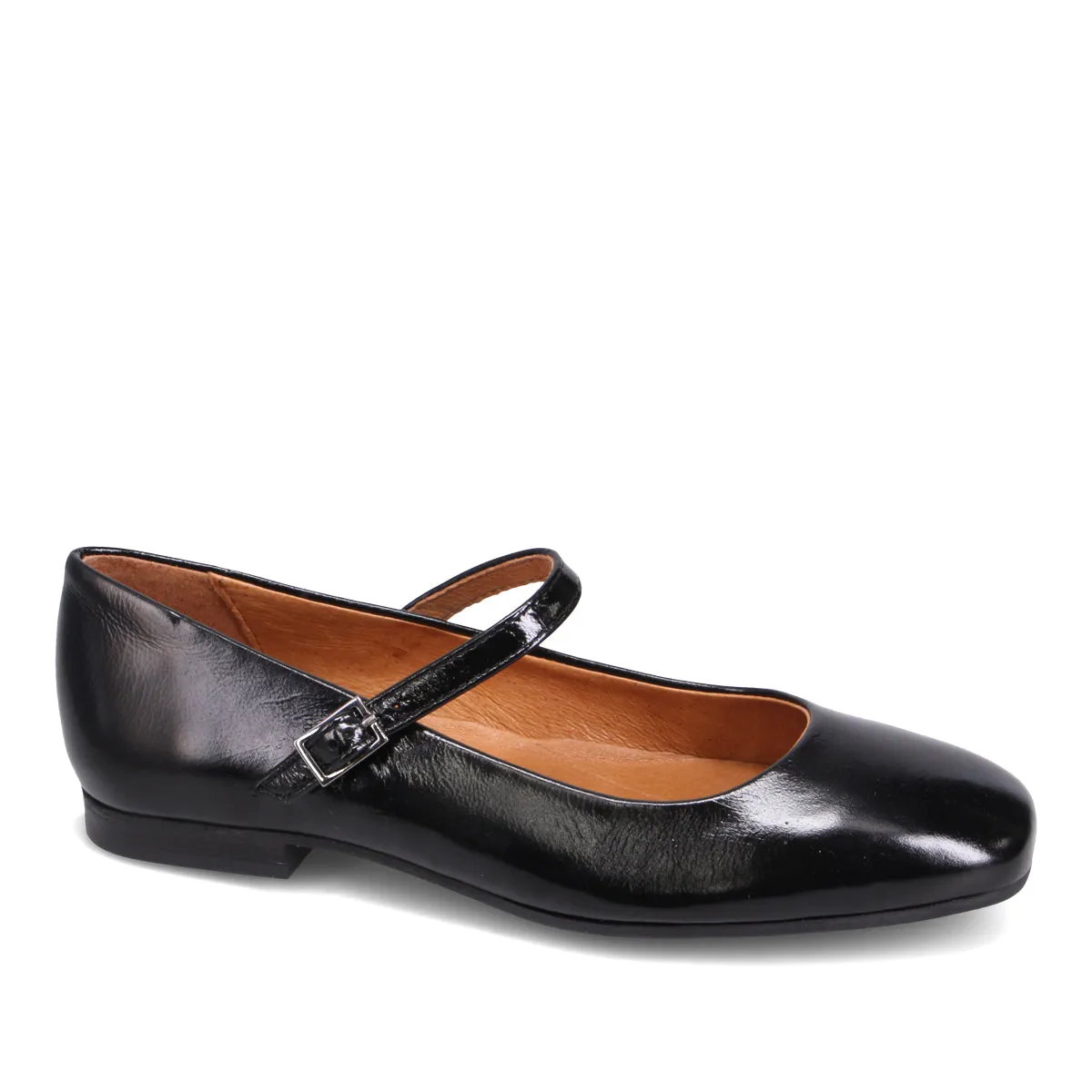 Zahara Patent Mary Jane Flat sold by Miz Mooz