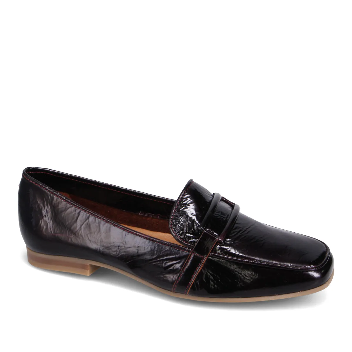 Ziya Patent Loafer sold by Miz Mooz