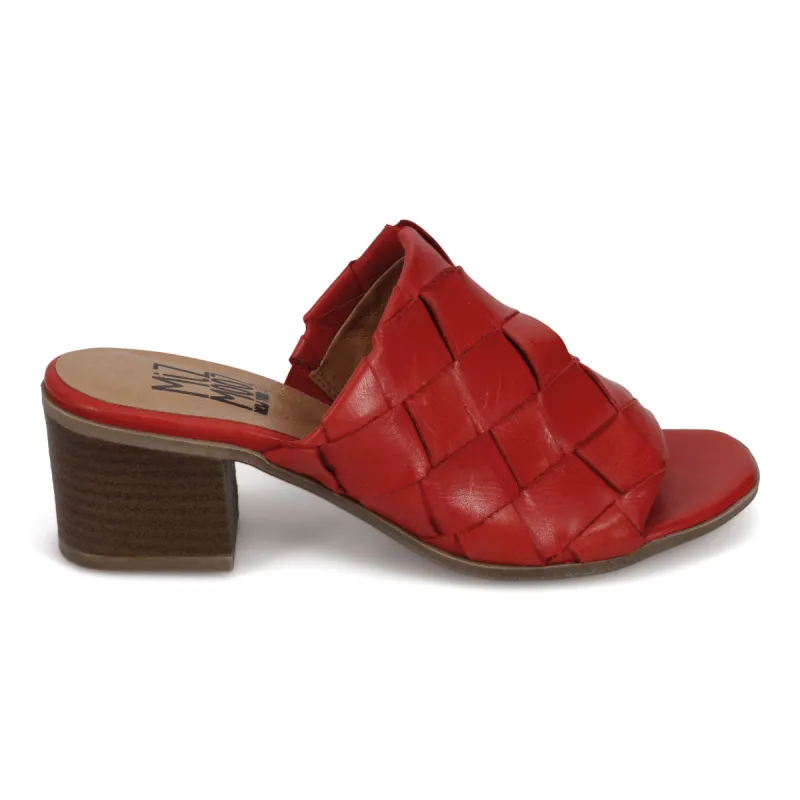 Stuart Heeled Slide sold by Miz Mooz