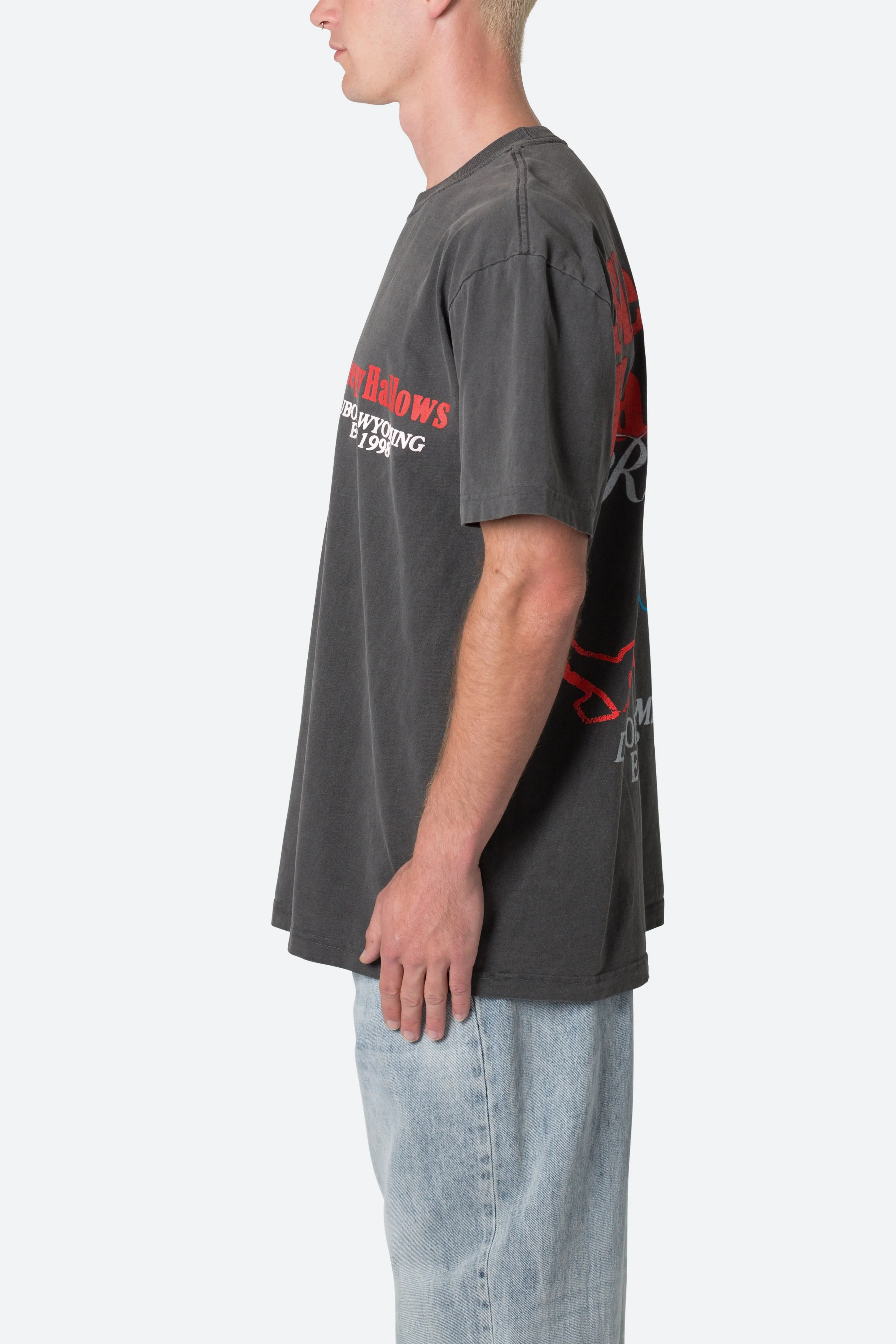 Neon Cowboy Tee - Washed Black sold by MNML product image thumbnail 5