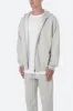 Basic Zip Up Hoodie - Grey sold by MNML