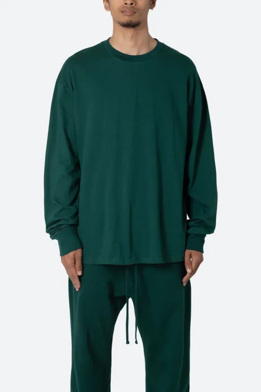 Every Day II L/S Tee - Green sold by MNML