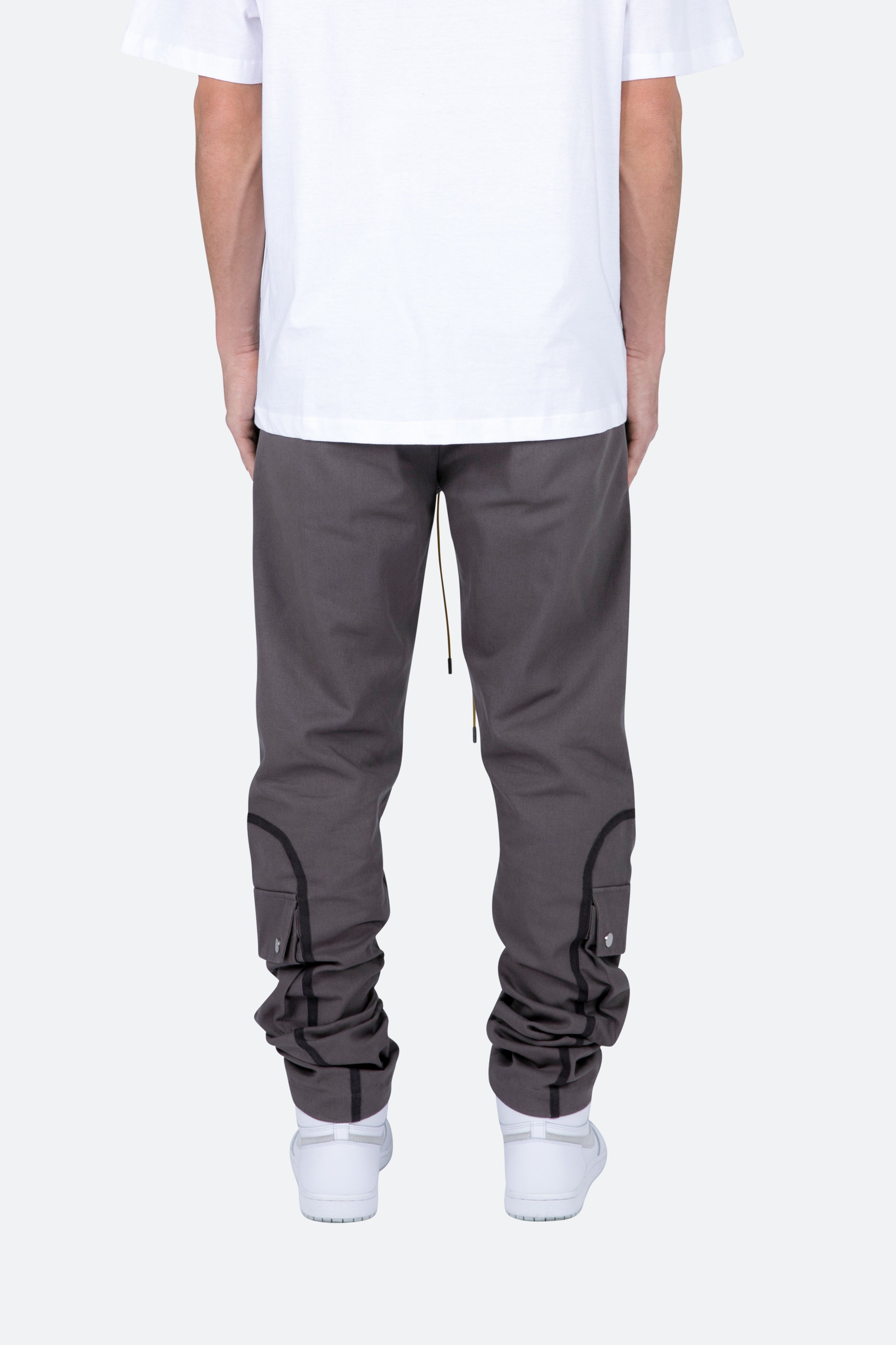 Contrast Taped Cargo Pants - Charcoal Grey sold by MNML product image thumbnail 5