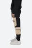 Contrast Cargo Pants - Black/Natural sold by MNML