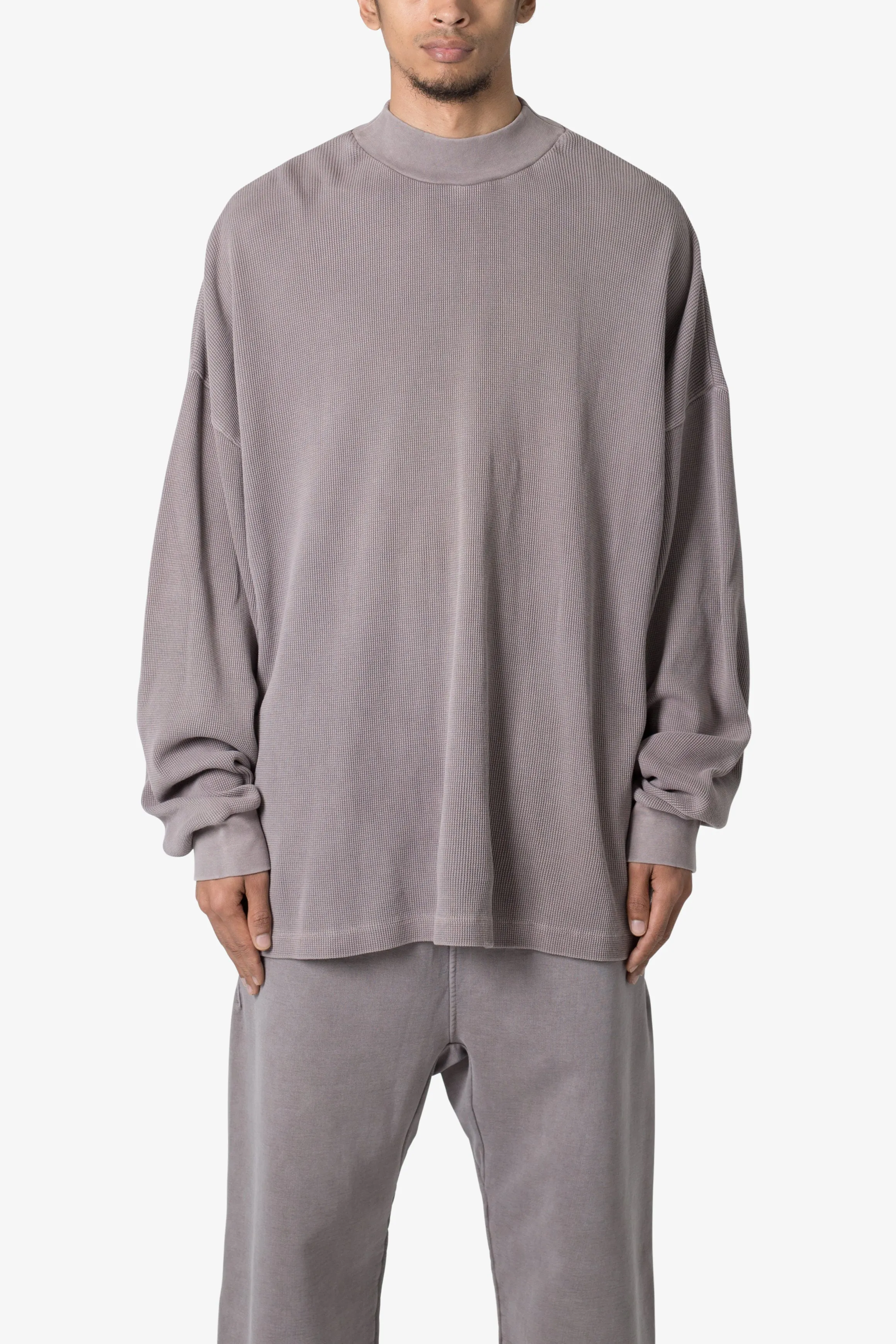 Every Day Thermal L/S Tee - Washed Mauve sold by MNML