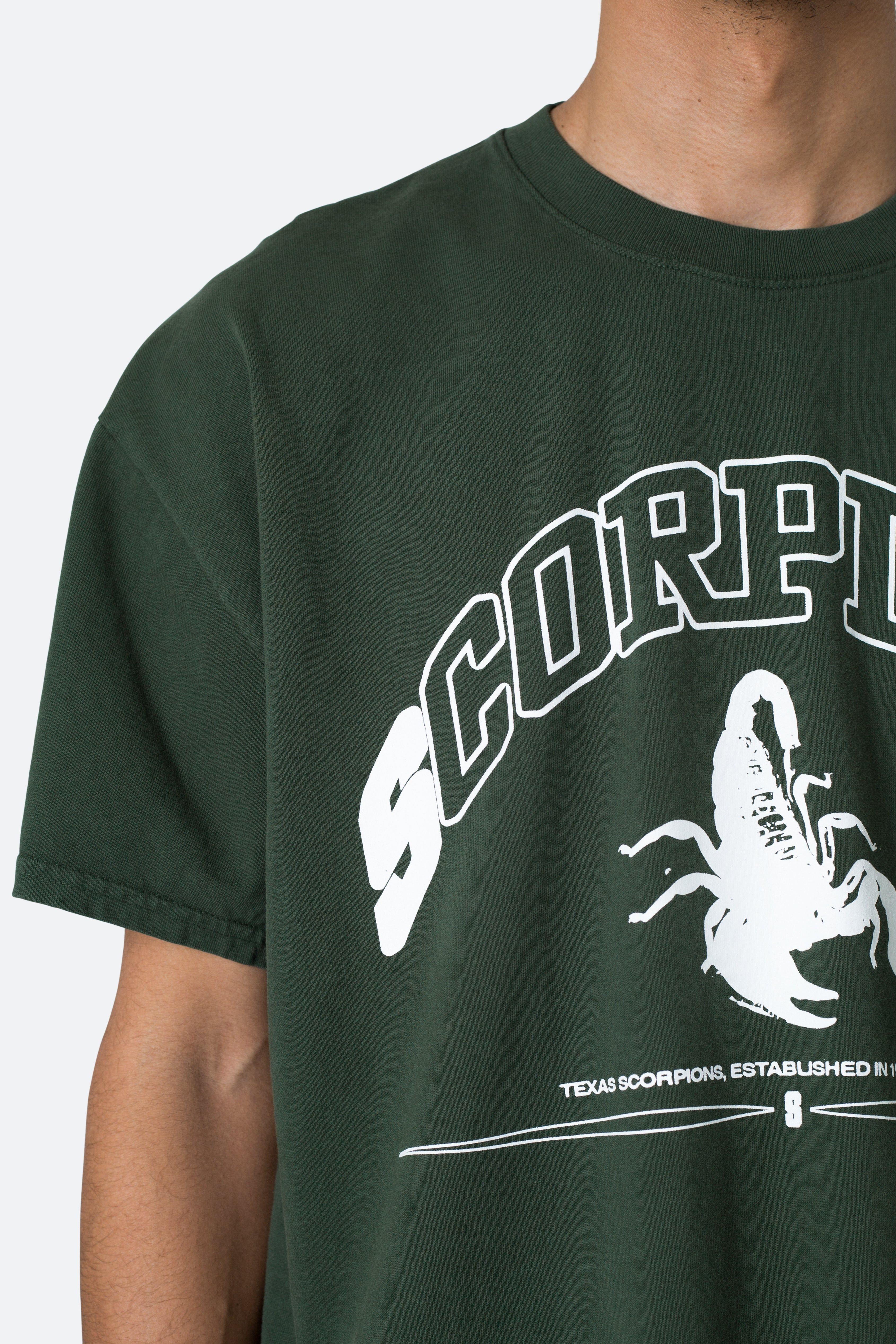 Scorpion Tee - Green sold by MNML product image thumbnail 8